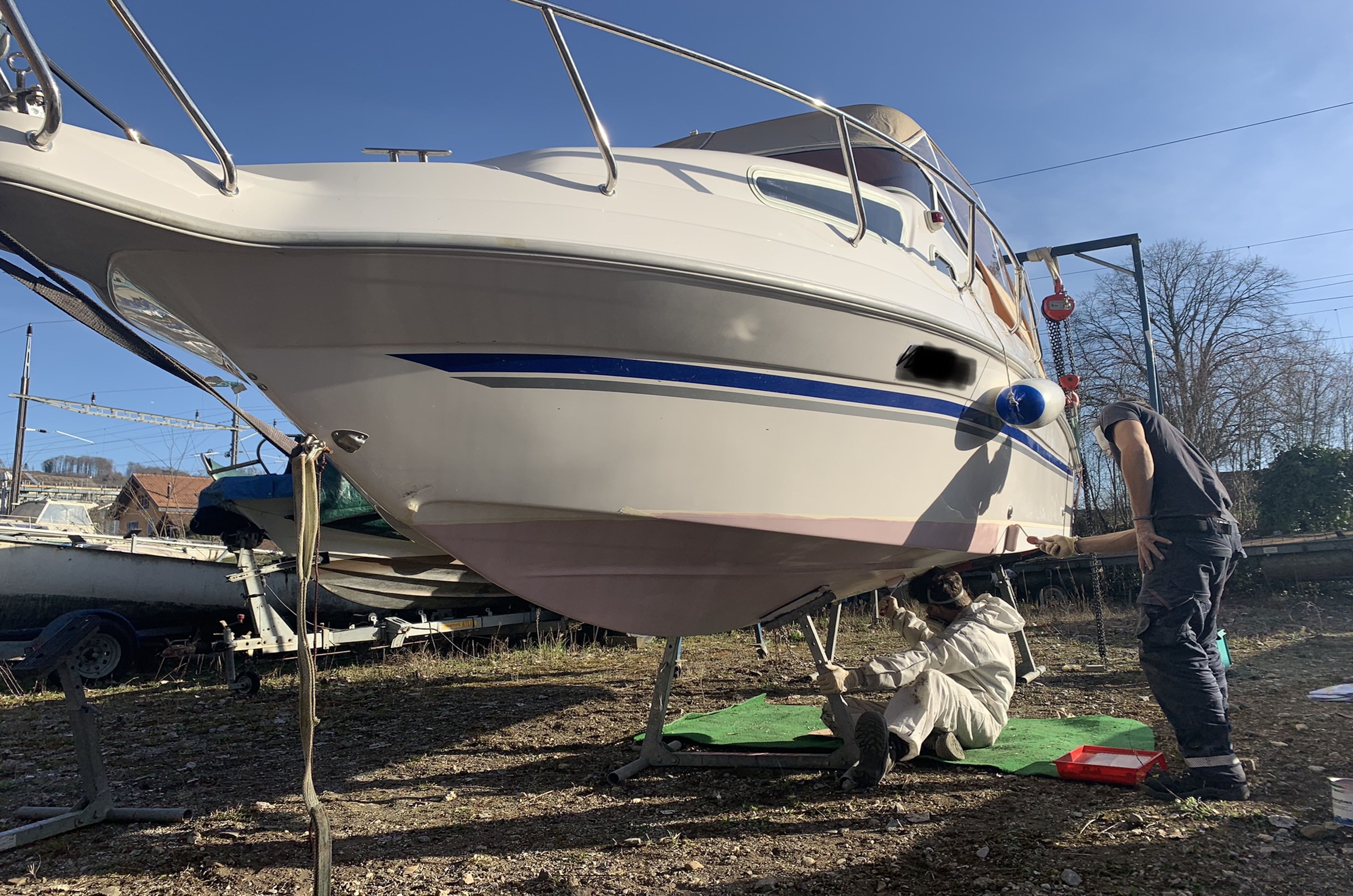 Entretien de bateau